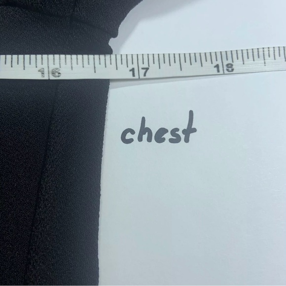 My Colection top Woman’s petite PS Long Sleeve  Embroidered  With sequin black - Picture 7 of 9